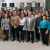 Fotografia da equipe da nova gestão da PROGRAD junto aos servidores do setor