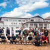 Fotografia de estudantes e professores do curso de Ciência de Dados da UFC no Campus Itapajé
