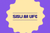 Logo do SISU na UFC em tons de amarelo e roxo